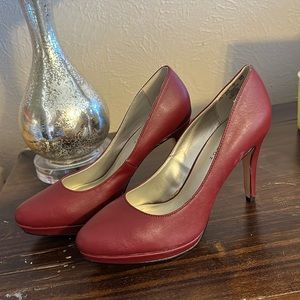 Metaphor platform comfortable marrón 4” high heels women size 8.5M NEW